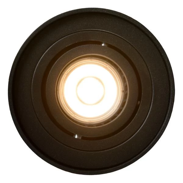 Lucide TUBE - Spot plafond - Ø 9,6 cm - 1xGU10 - Noir - DETAIL 3